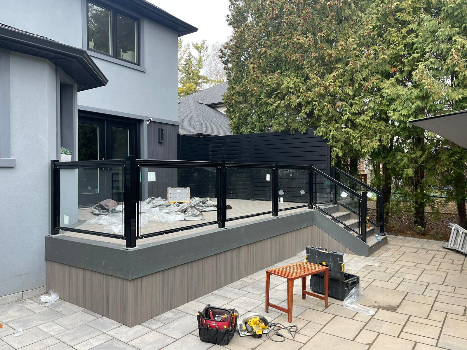 Builder Site Composite Deck 02