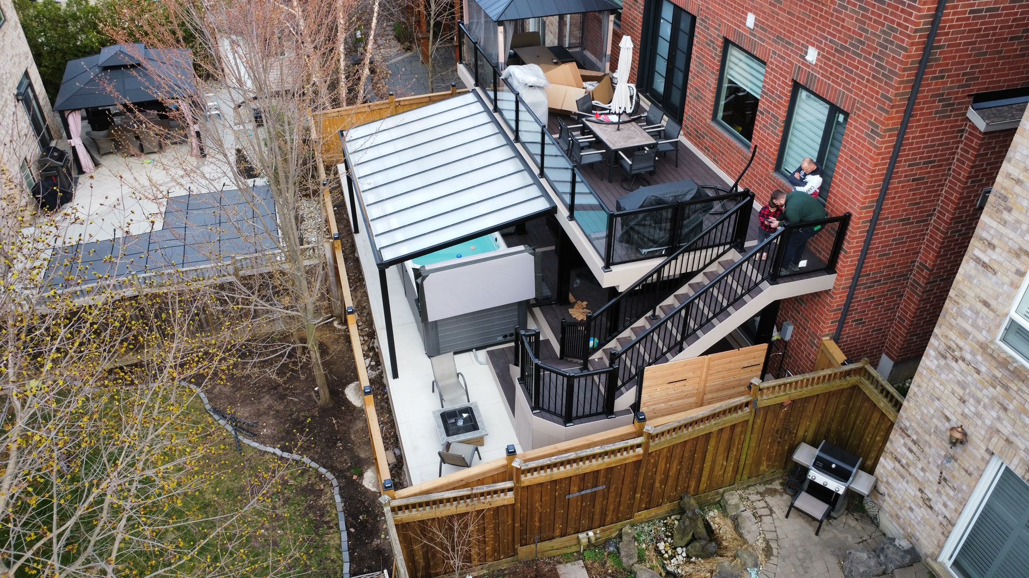 Custom Deck, Fence and Sauna